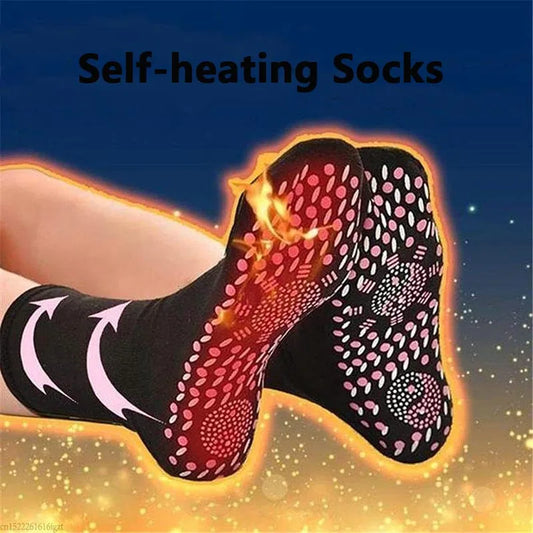 SOCKEASE SELF-HEATING MAGNETIC SOCKS